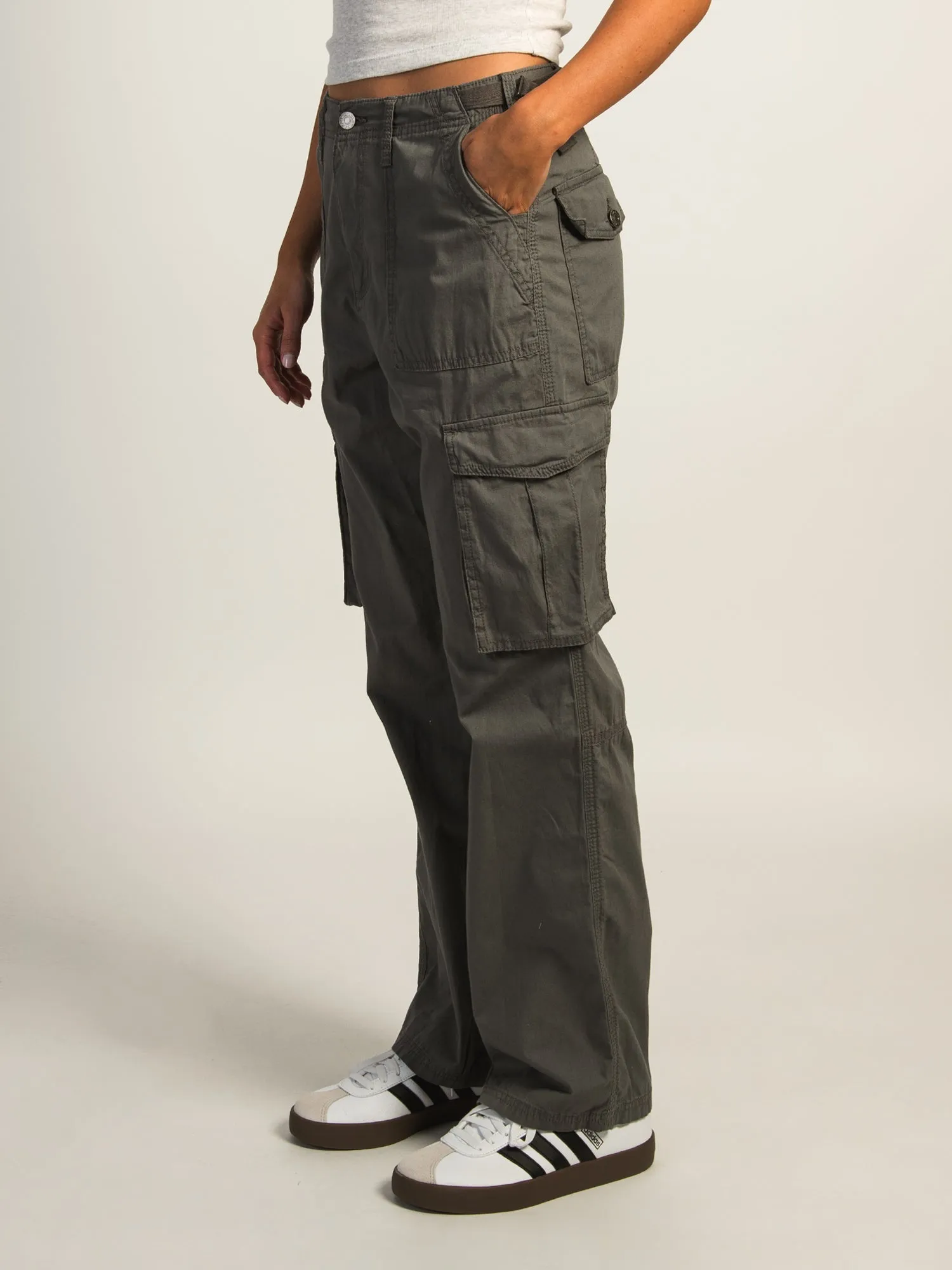 HARLOW PAIGE CARGO PANT - CHARCOAL sold by Harlow product image thumbnail 3