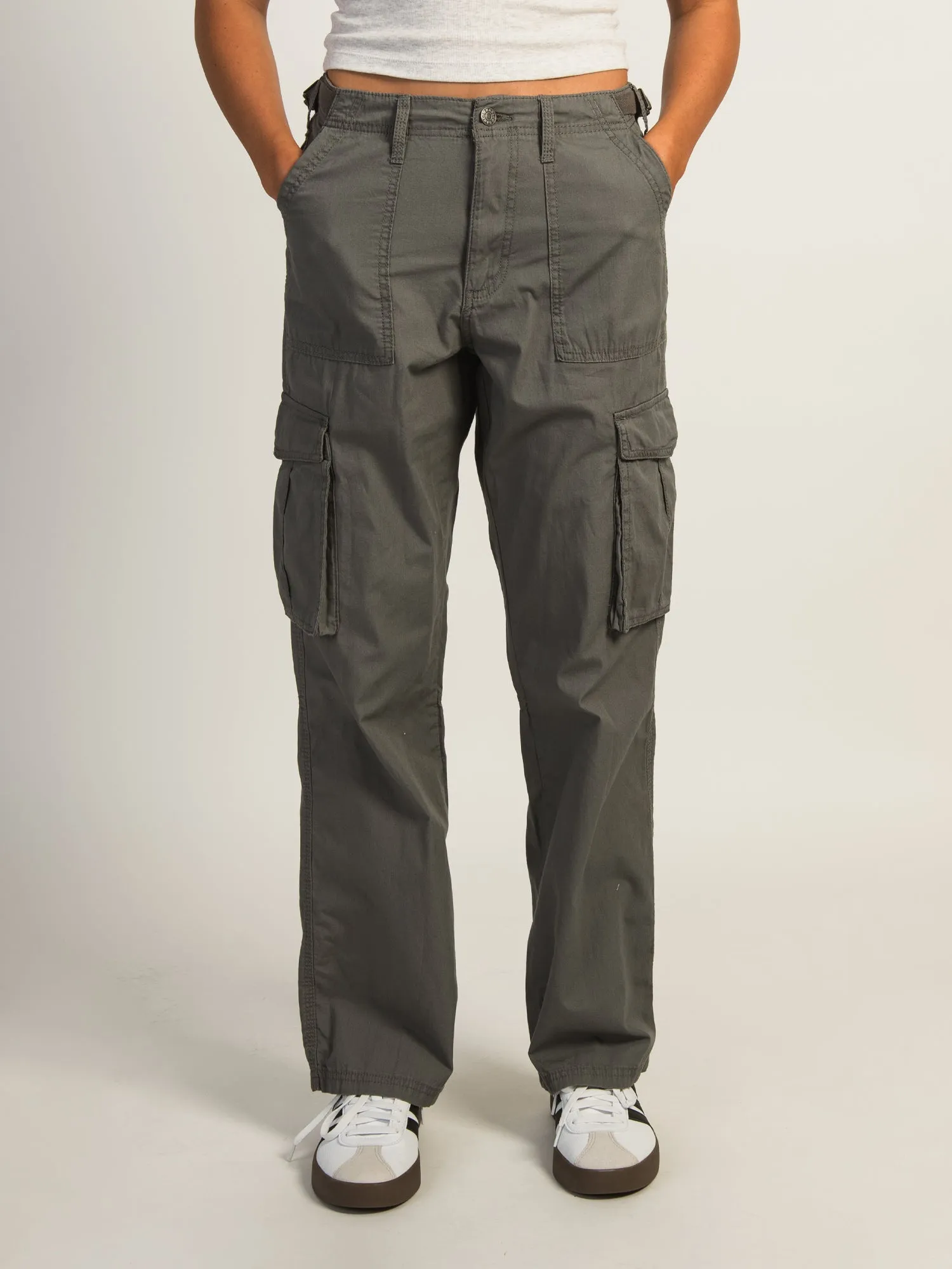 HARLOW PAIGE CARGO PANT - CHARCOAL sold by Harlow