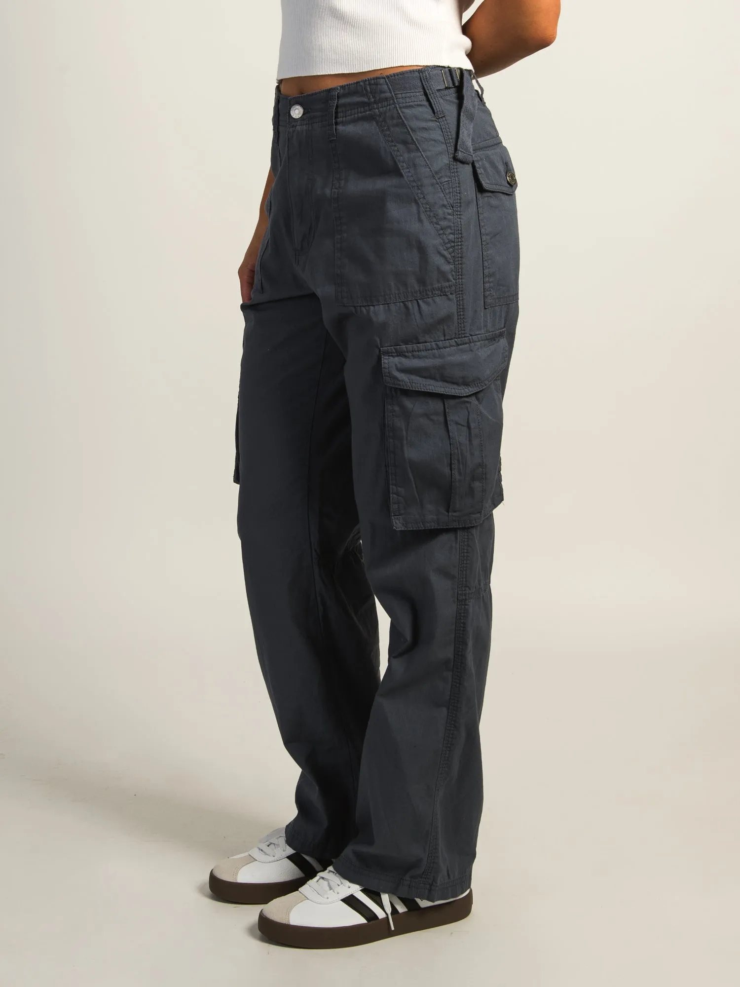 HARLOW PAIGE CARGO PANT - INDIGO sold by Harlow product image thumbnail 3