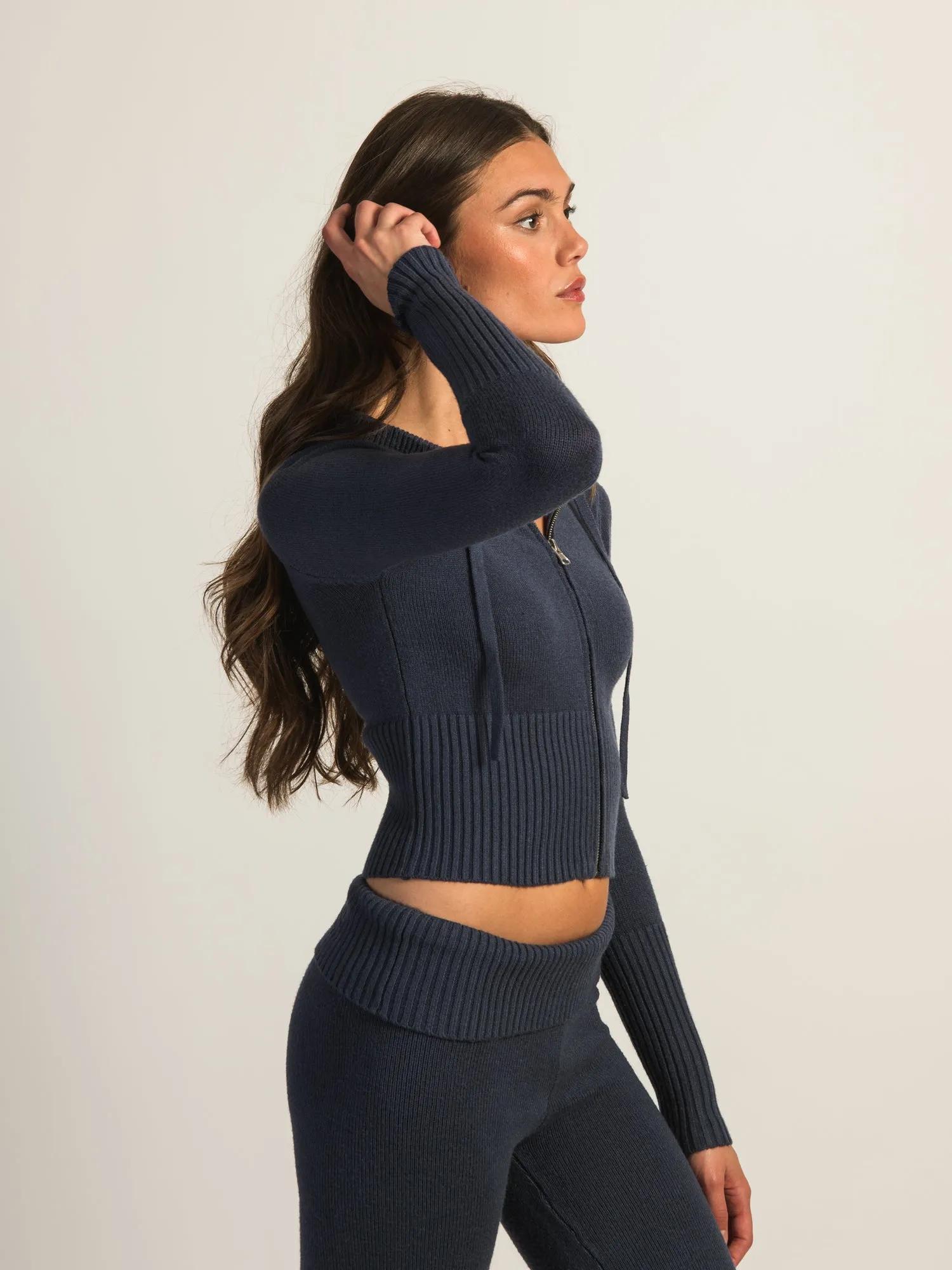 HARLOW BROOKE SWEATER - INDIGO sold by Harlow product image thumbnail 3