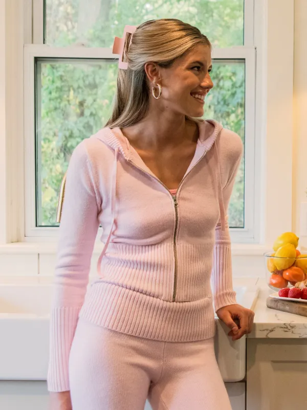 HARLOW BROOKE SWEATER - LIGHT PINK sold by Harlow