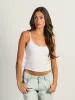 HARLOW HANNAH TANK - WHITE sold by Harlow
