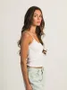 HARLOW HANNAH TANK - WHITE sold by Harlow