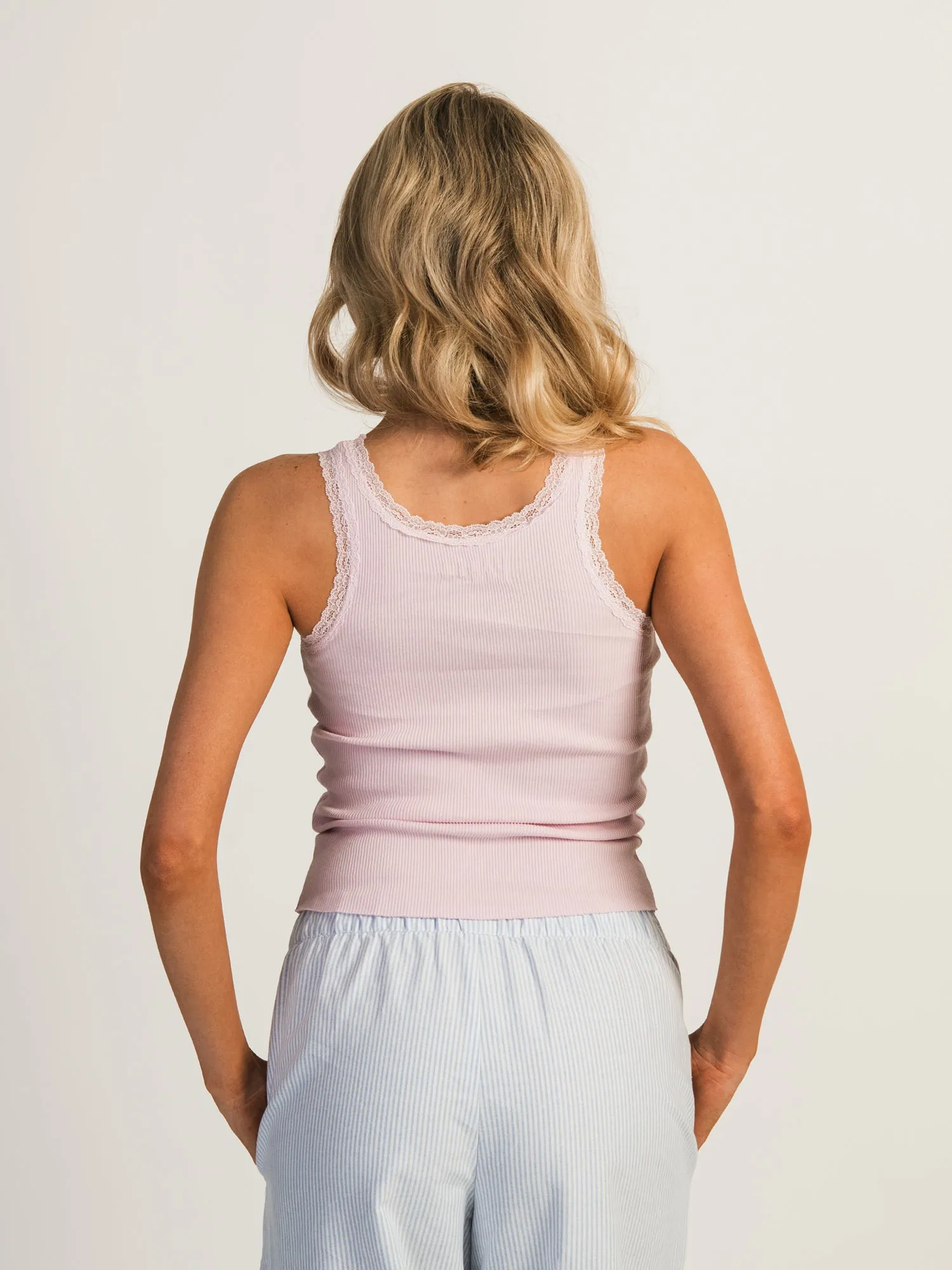 HARLOW KYLIE TANK - LIGHT PINK sold by Harlow product image thumbnail 4