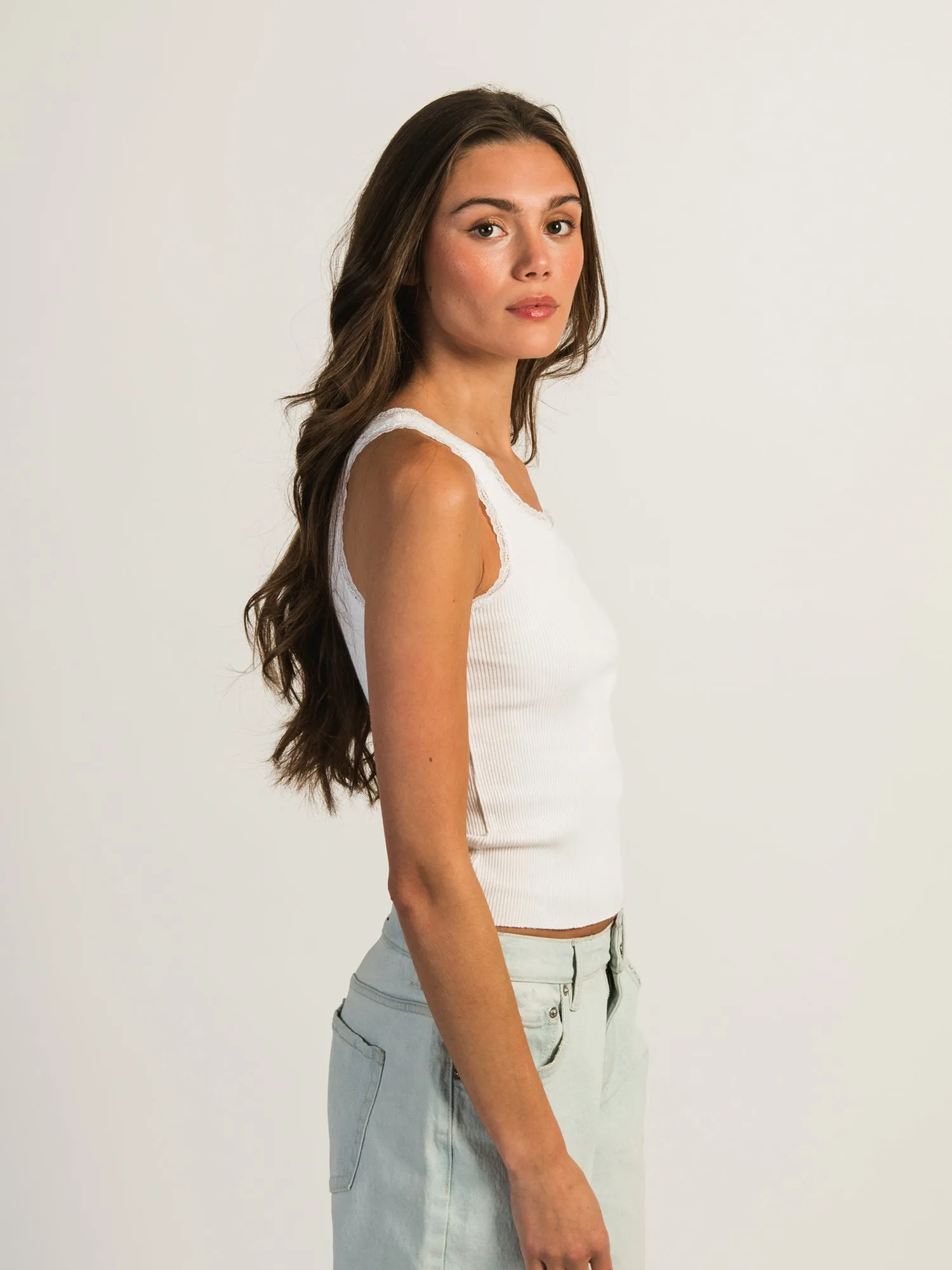HARLOW KYLIE TANK - WHITE sold by Harlow product image thumbnail 2
