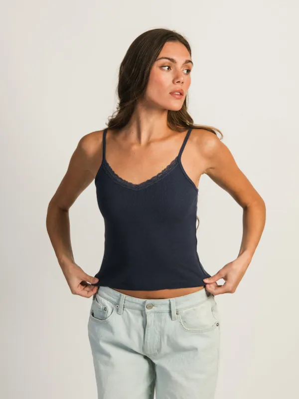 HARLOW ISLA TANK - INDIGO sold by Harlow