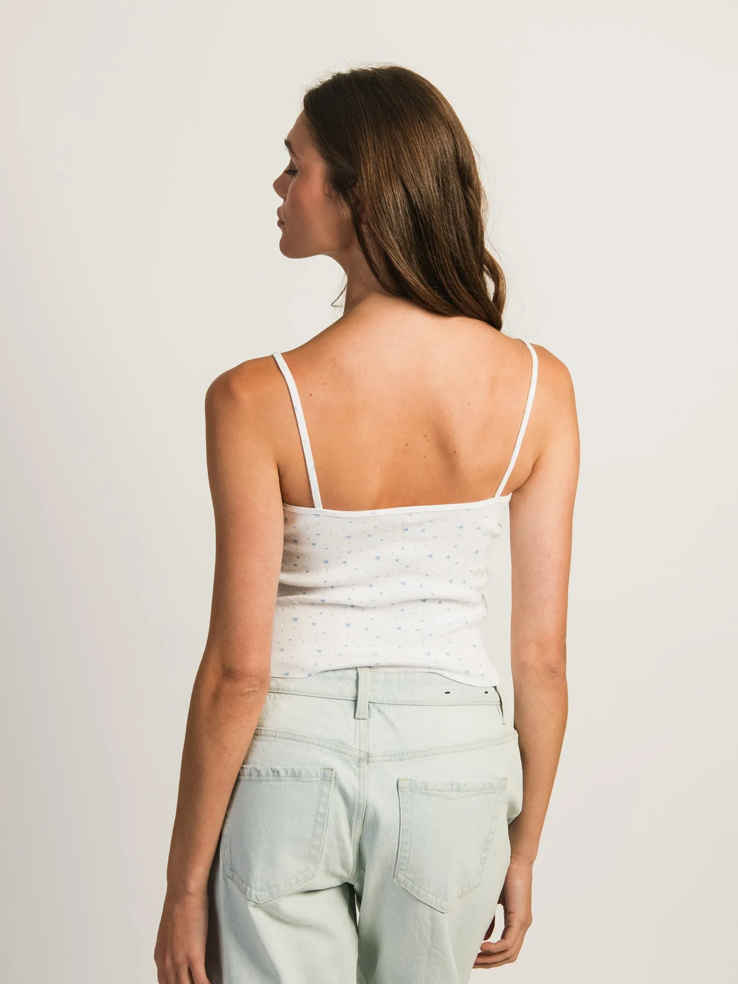HARLOW ISLA PRINT TANK - WHITE/BLUE sold by Harlow product image thumbnail 3