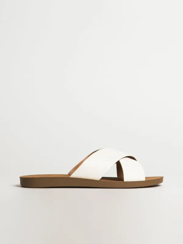 WOMENS HARLOW CAMI SANDALS - WHITE sold by Harlow