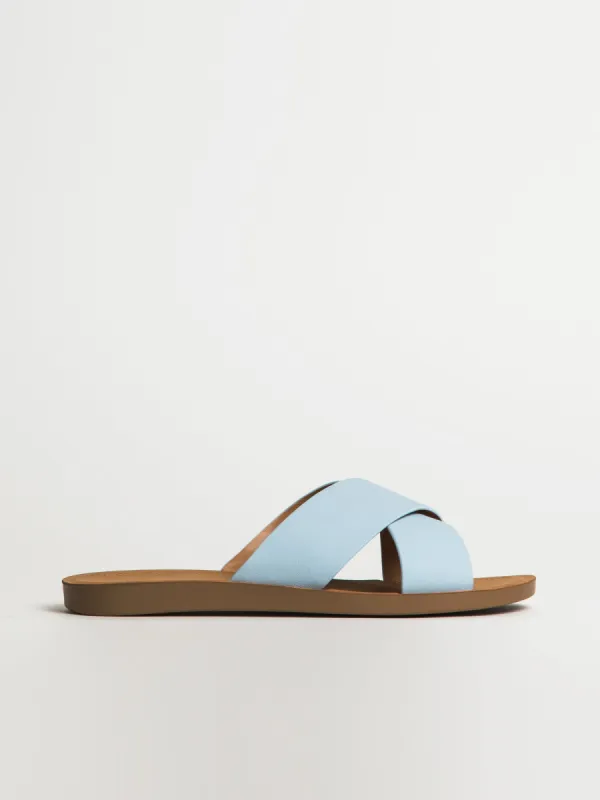 WOMENS HARLOW CAMI SANDALS - LIGHT BLUE sold by Harlow