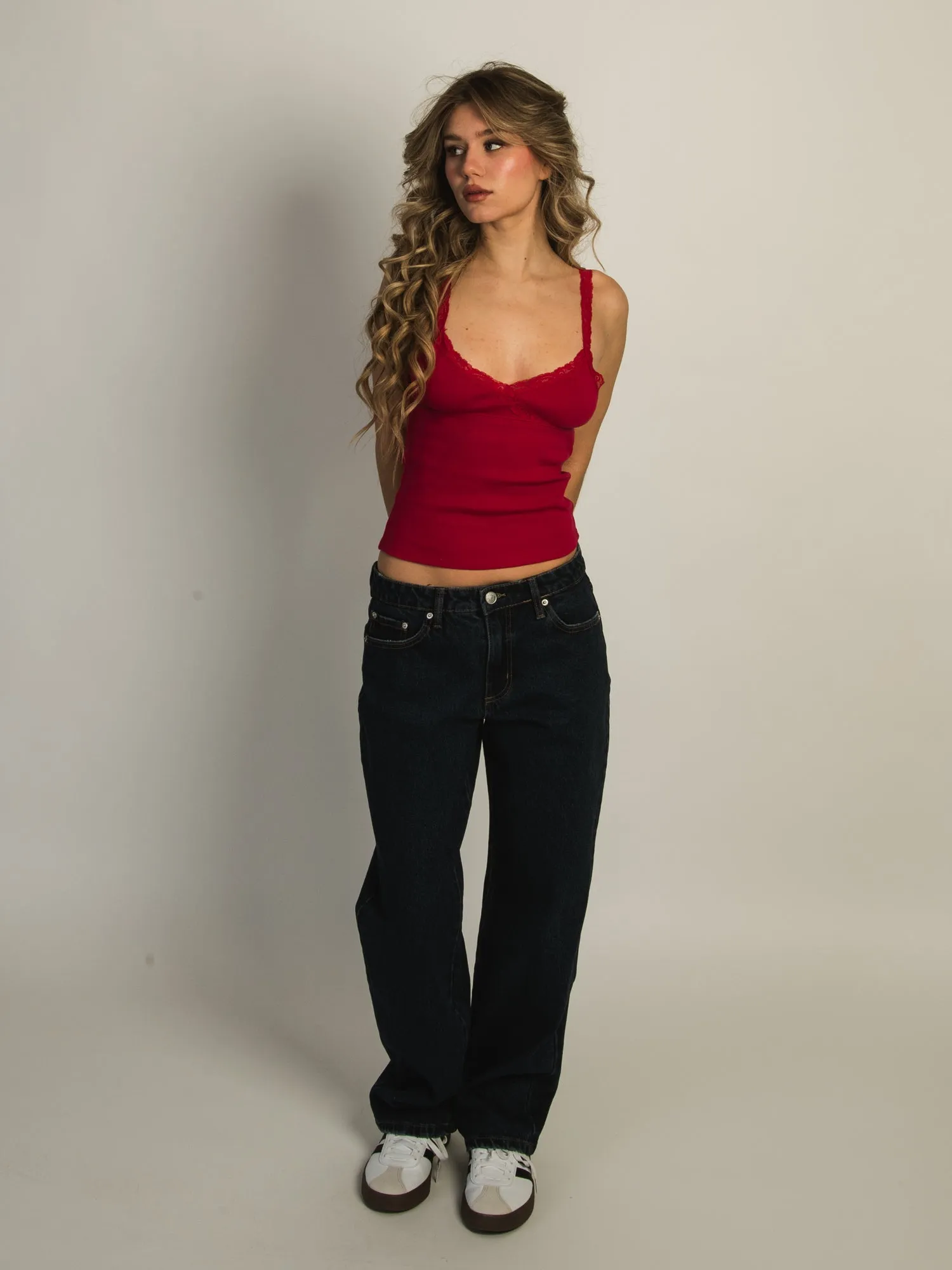 HARLOW LENI TANK TOP - PORT RED sold by Harlow product image thumbnail 2
