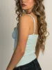 HARLOW HARLOW ESSENTIAL DUO TANK TOP - CRYSTAL BLUE sold by Harlow