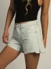 HARLOW HALROW MIDI SHORT - CHAMBRAY sold by Harlow
