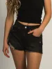 HARLOW SHORTIE SHORT - BLACK sold by Harlow
