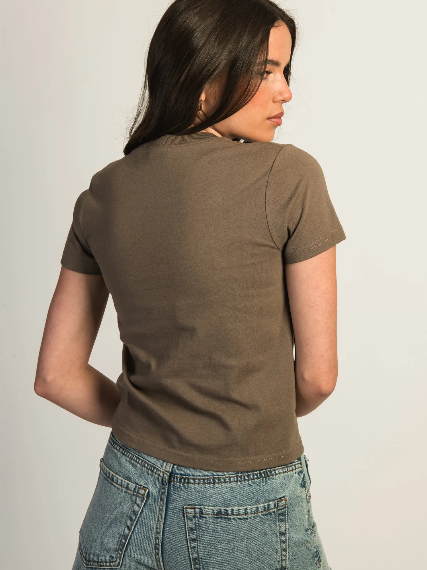 HARLOW BRENNA TEE - MUSHROOM sold by Harlow product image thumbnail 5