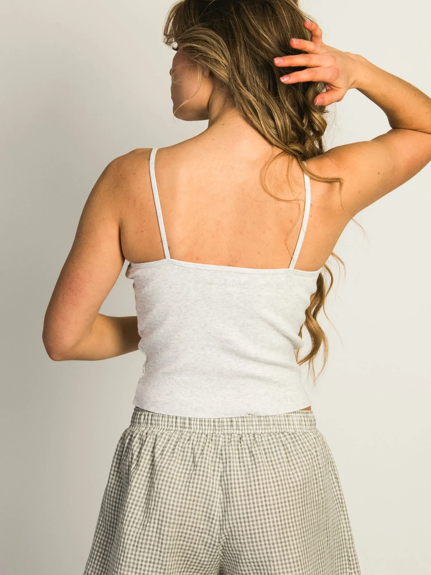 HARLOW ISLA MELANGE TANK TOP - CLOUD sold by Harlow product image thumbnail 5