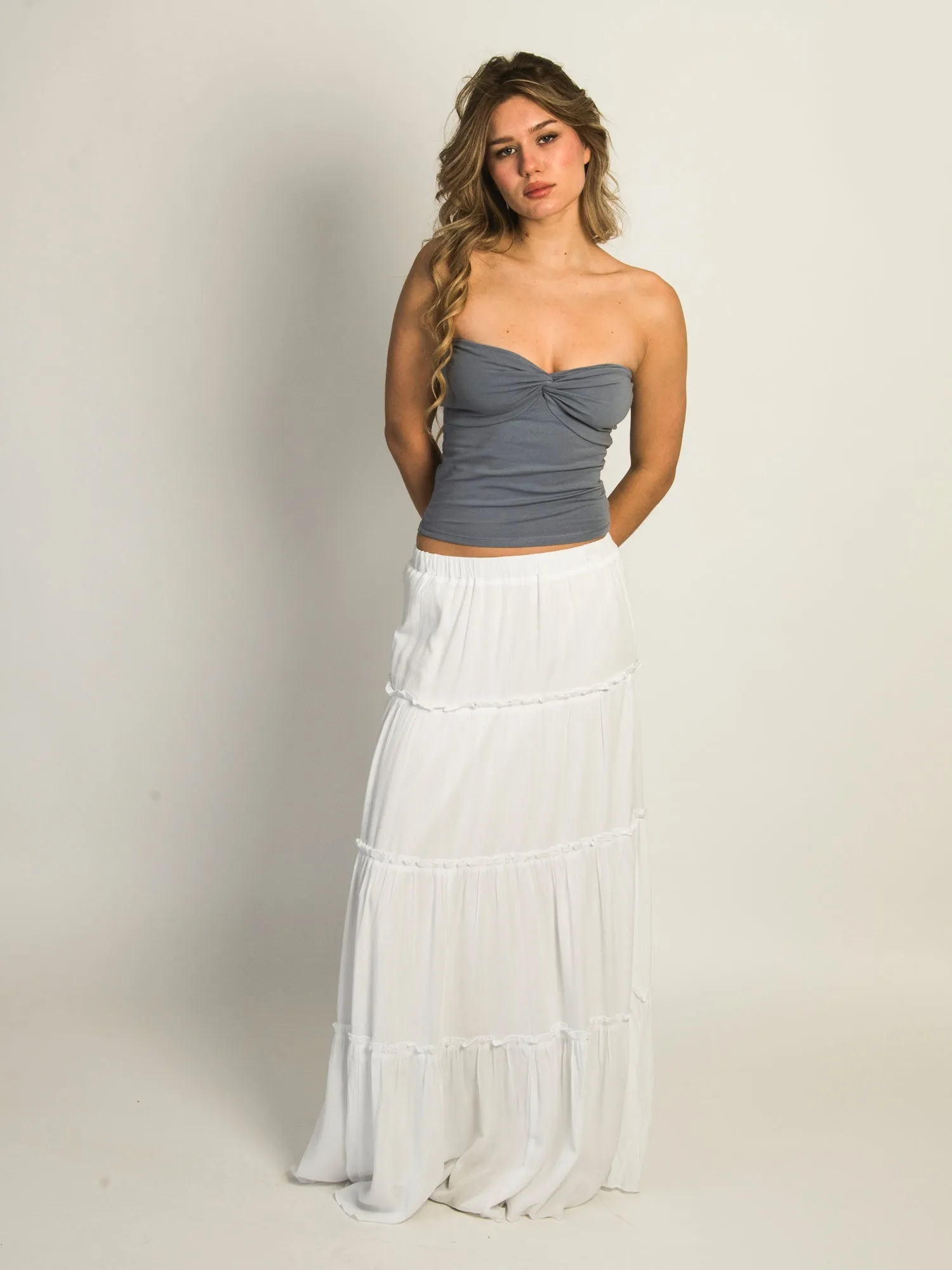 HARLOW NINA TUBE TOP - DENIM BLUE sold by Harlow product image thumbnail 2