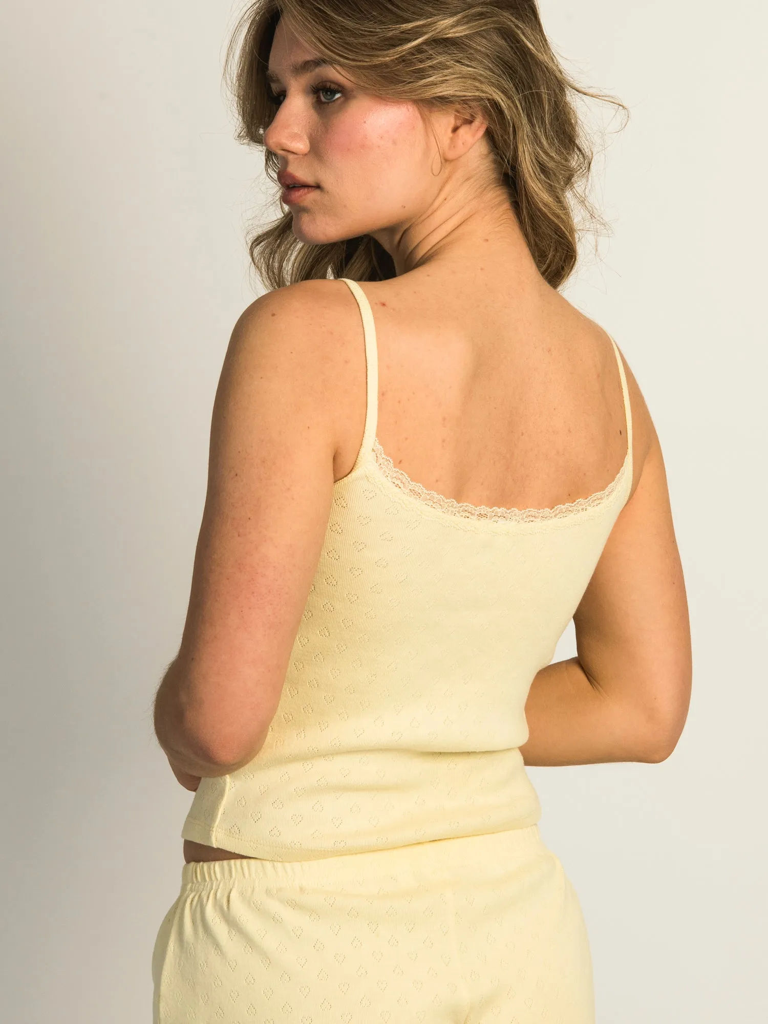 HARLOW MALLORY HEART TANK TOP - YELLOW sold by Harlow product image thumbnail 5