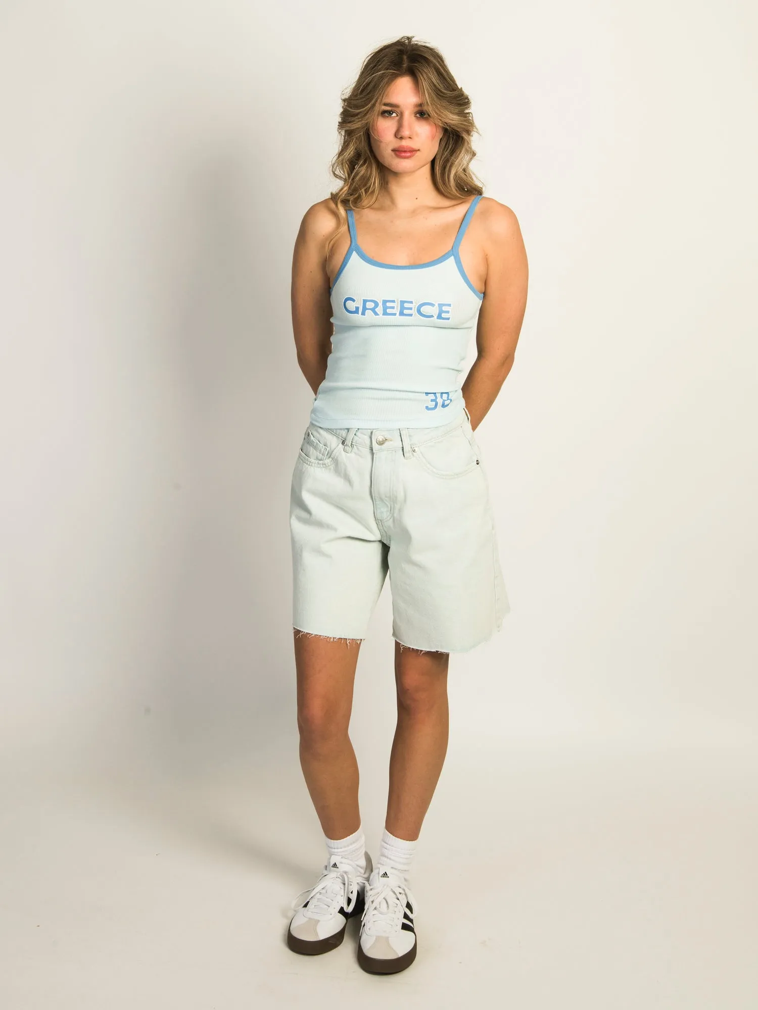 HARLOW LOGAN PRINT TANK - BLUE sold by Harlow product image thumbnail 2