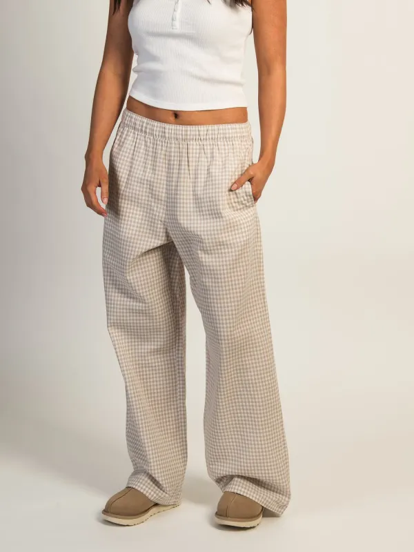 HARLOW TAYLOR PANT - TAUPE sold by Harlow