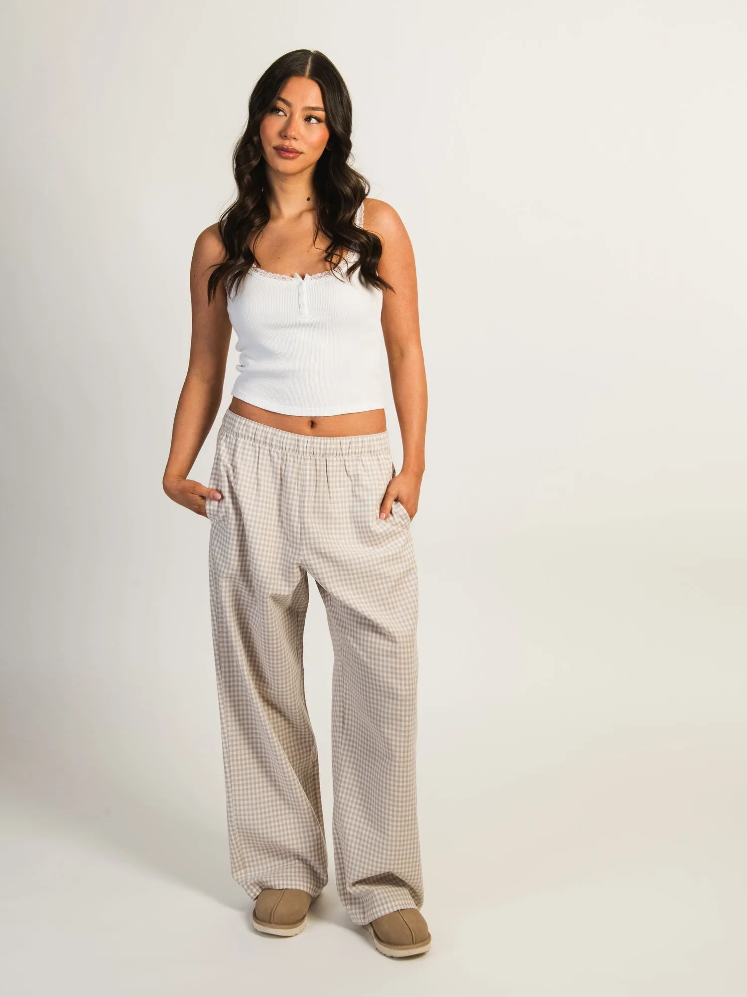 HARLOW TAYLOR PANT - TAUPE sold by Harlow product image thumbnail 2