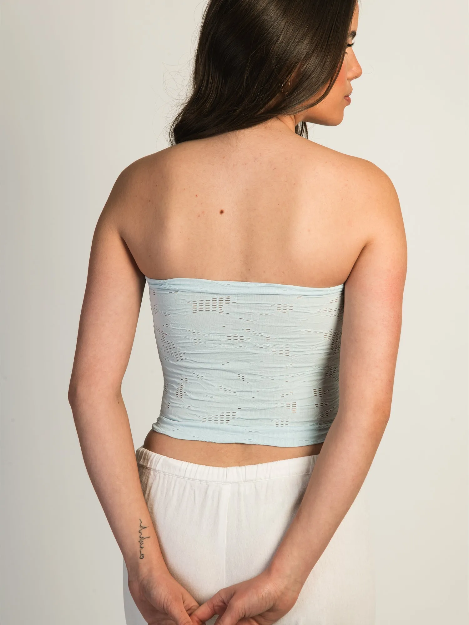 HARLOW SIENNA TUBE TOP - CRYSTAL BLUE sold by Harlow product image thumbnail 5