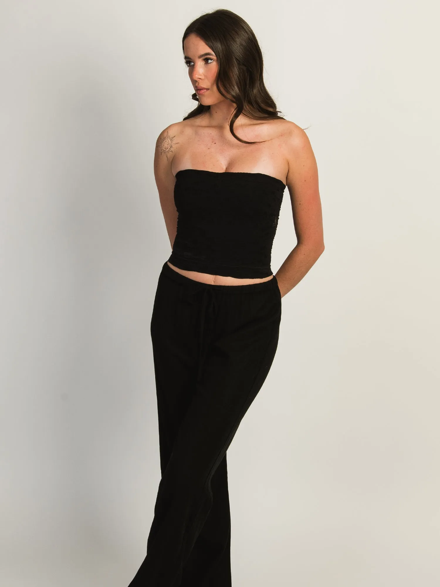 HARLOW SIENNA TUBE TOP - BLACK sold by Harlow product image thumbnail 2