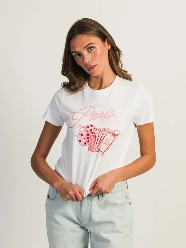 HARLOW BRENNA TEXAS TEE - PARIS TEXAS sold by Harlow