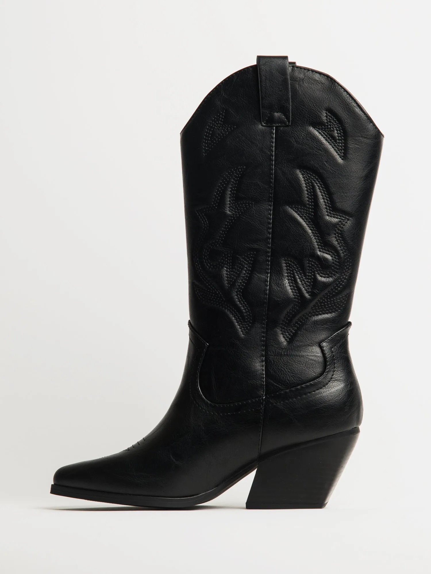 WOMENS HARLOW STASSIE COWBOY BOOTS - BLACK sold by Harlow product image thumbnail 3