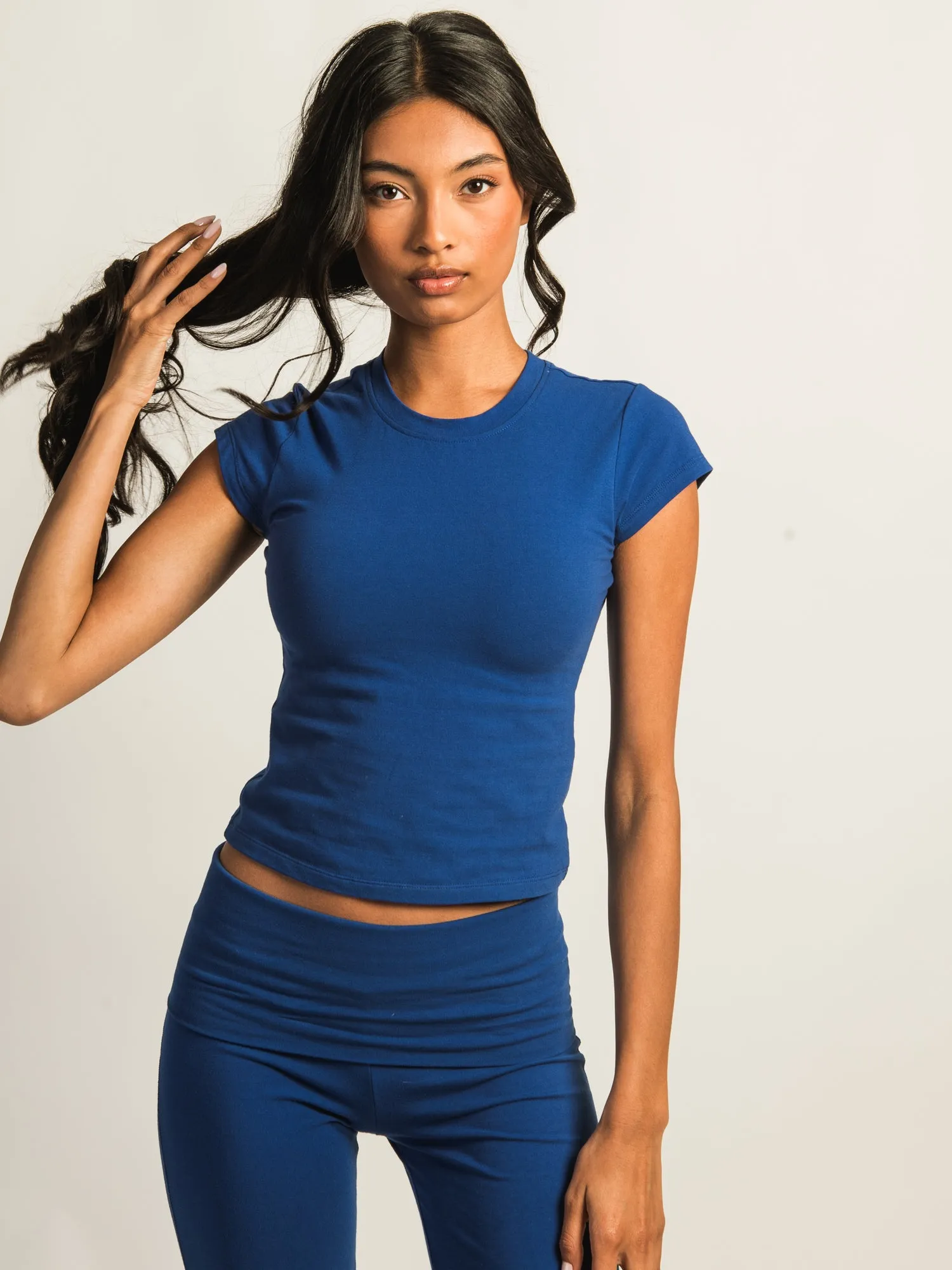 HARLOW GIA TEE - COBALT sold by Harlow