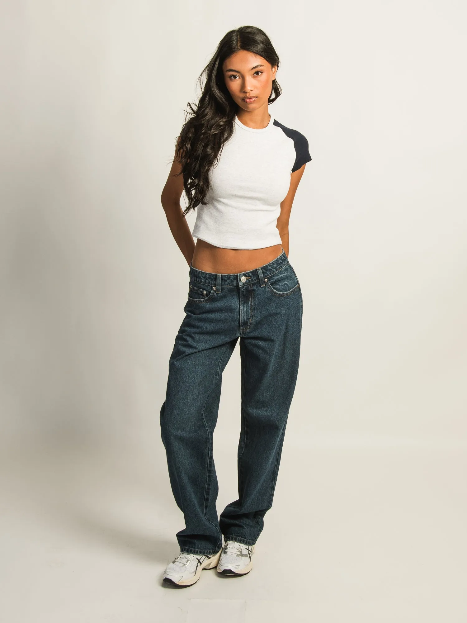 HARLOW MISSY RAGLAN TEE - CLOUD sold by Harlow product image thumbnail 2