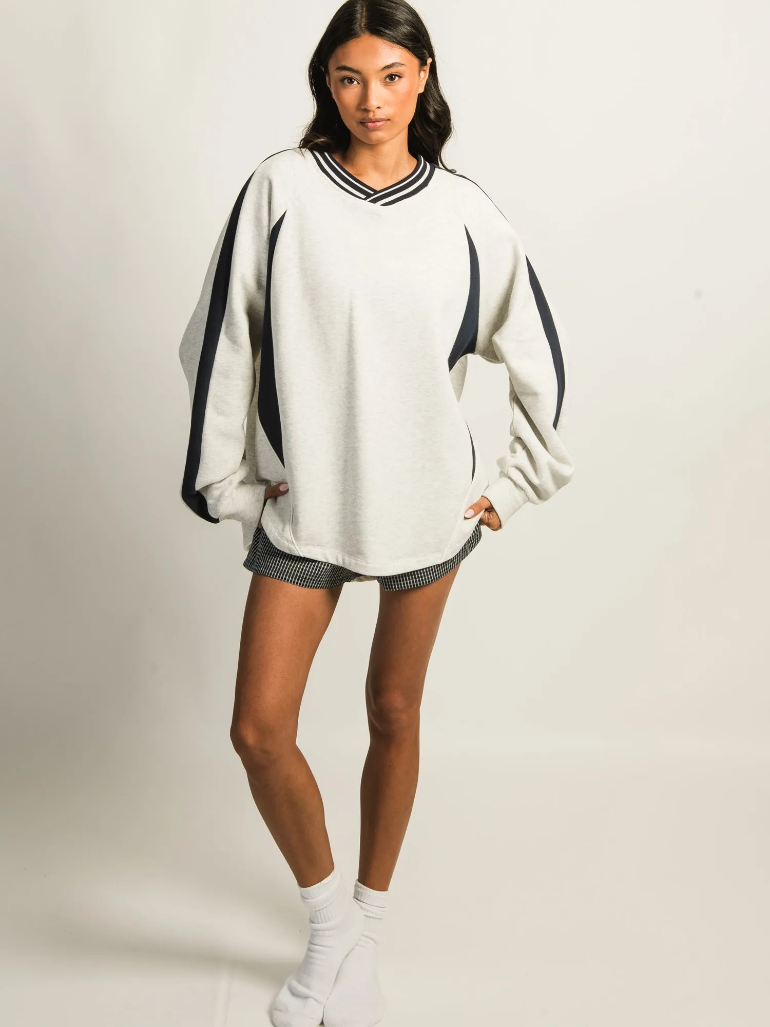 HARLOW CHARLIE CREWNECK - CLOUD sold by Harlow product image thumbnail 3