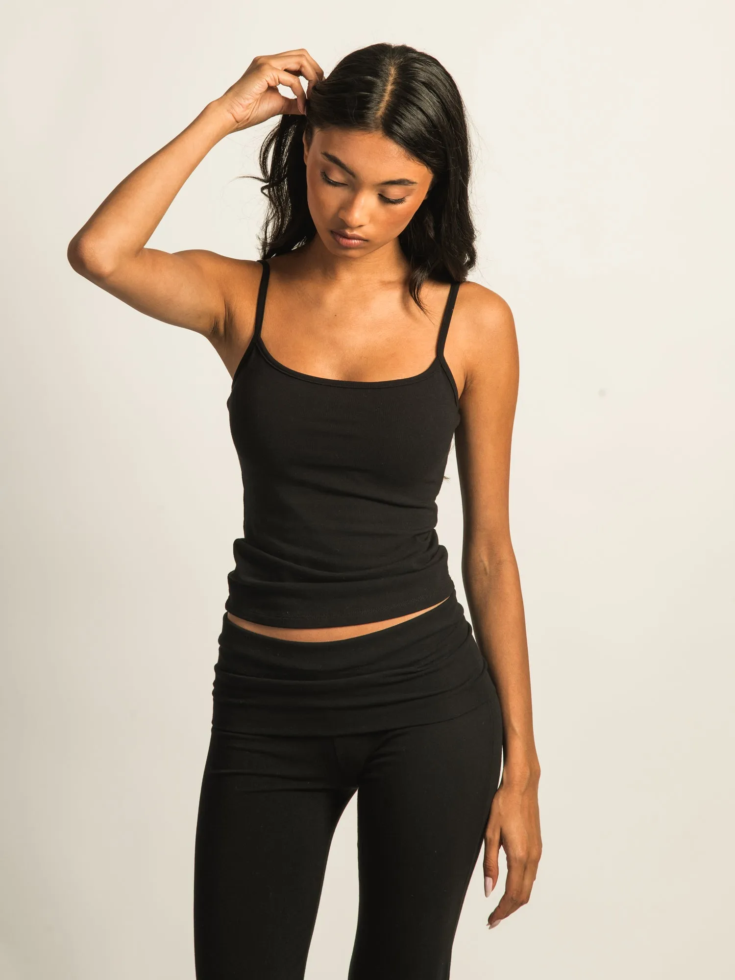 HARLOW GIA TANK TOP - BLACK sold by Harlow product image thumbnail 3