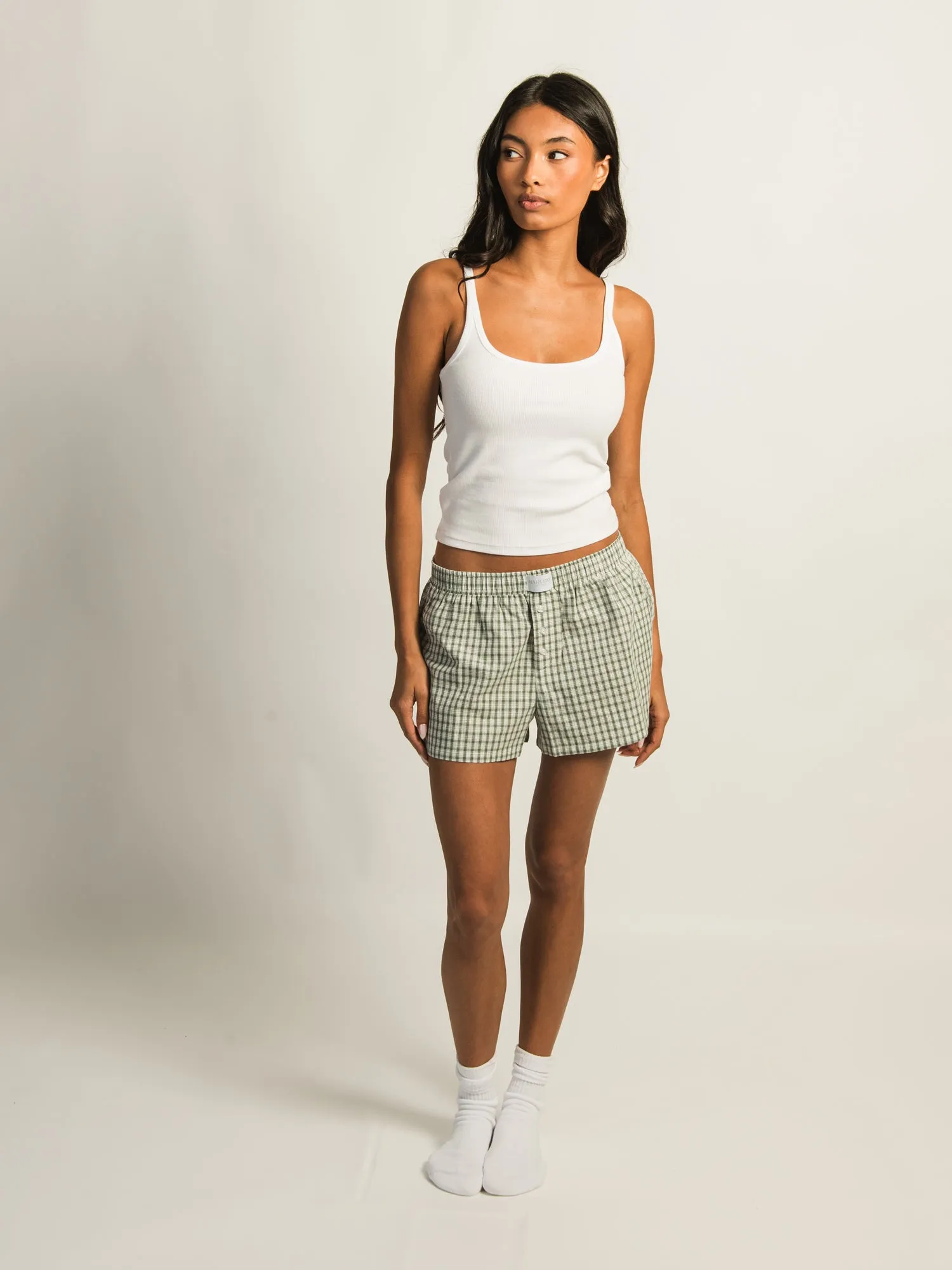 HARLOW TAYLOR BOXER SHORT - GREEN sold by Harlow product image thumbnail 3