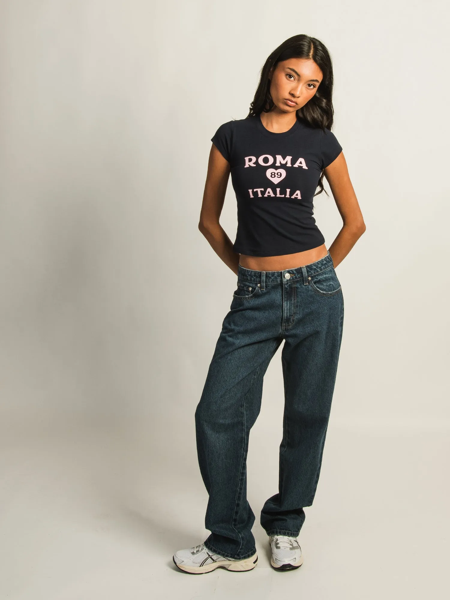 HARLOW KATIE TEE - NAVY sold by Harlow product image thumbnail 2