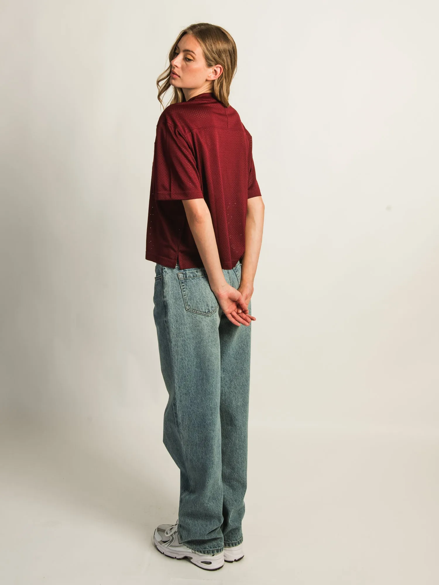 HARLOW PINNY TEE - BURGUNDY sold by Harlow product image thumbnail 5