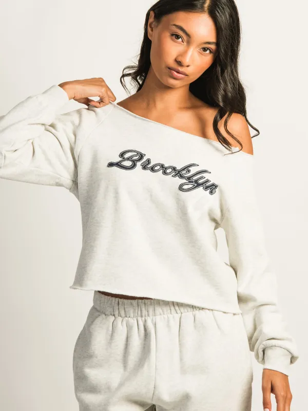 HARLOW ALEX OFF THE SHOULDER BROOKLYN - CLOUD sold by Harlow