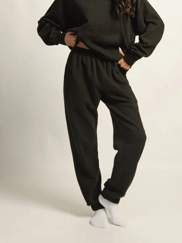 HARLOW JORDANA RELAXED SWEATPANT - BLACK sold by Harlow