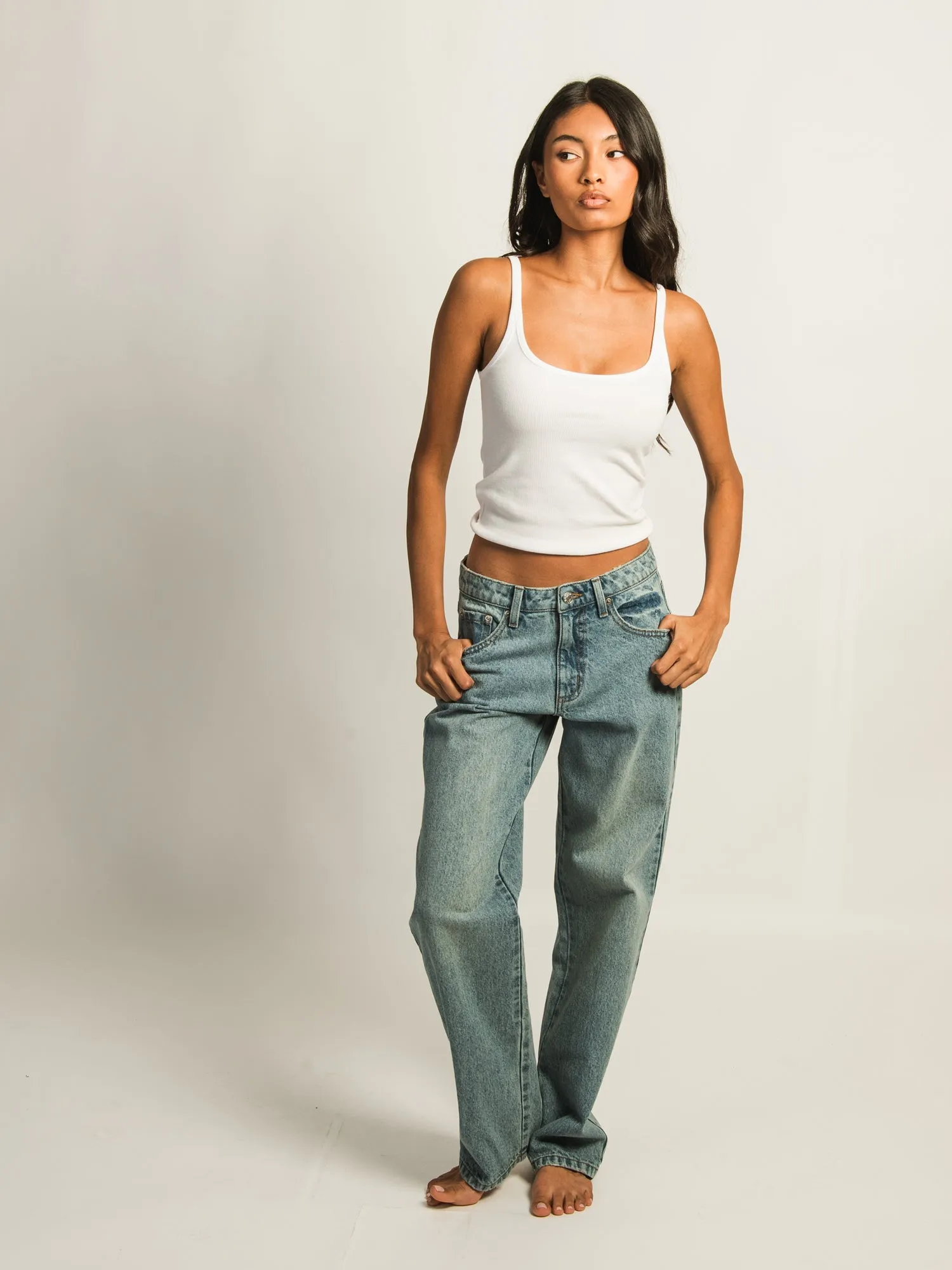 HARLOW BAGGY JEAN - MID WASH sold by Harlow product image thumbnail 2