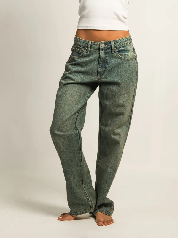 HARLOW BAGGY JEAN - BLUE sold by Harlow