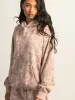 HARLOW CLOUD HOODIE - PINK CAMO sold by Harlow