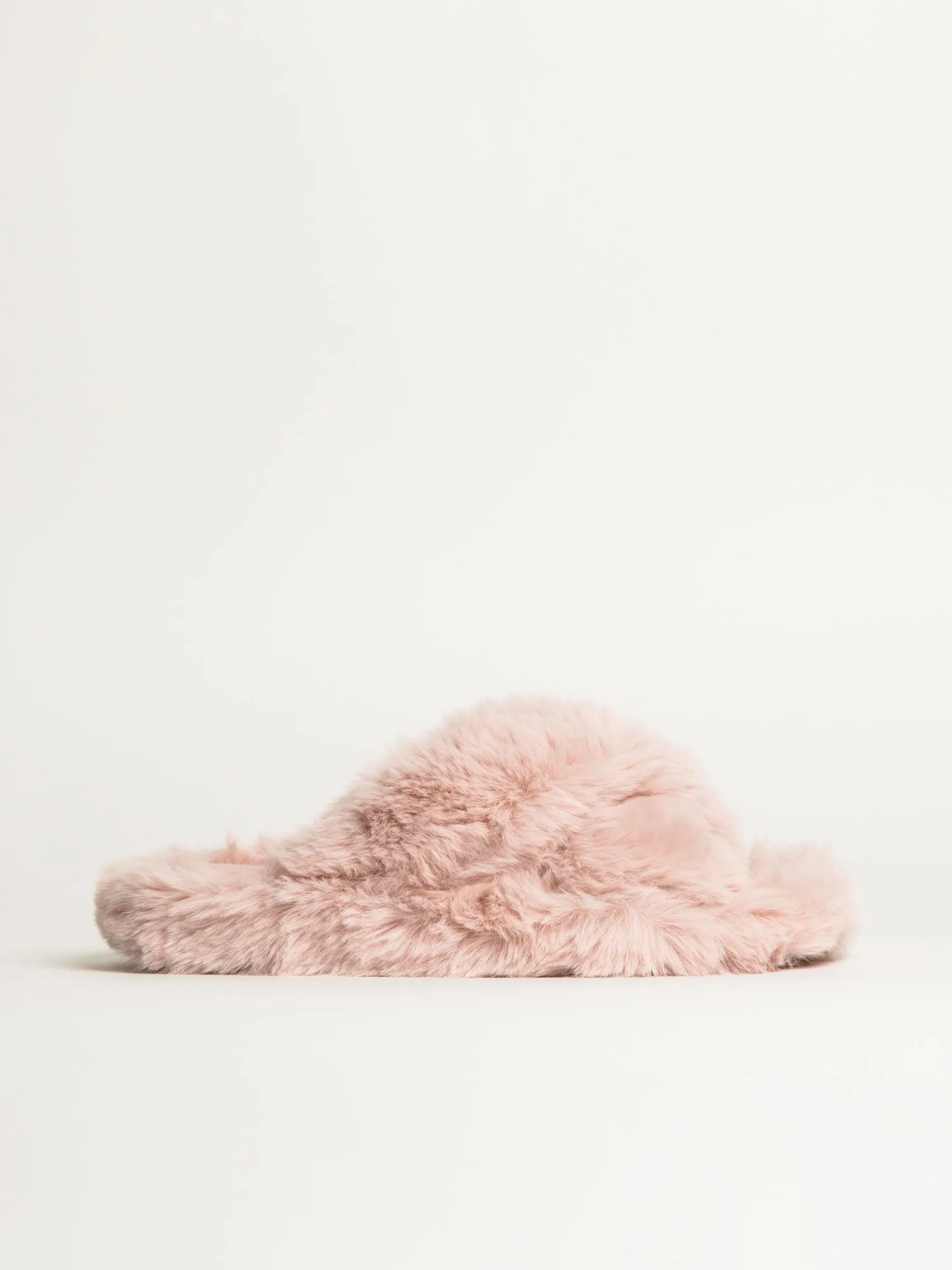 WOMENS HARLOW CROSSOVER SLIPPER - CHERRY sold by Harlow