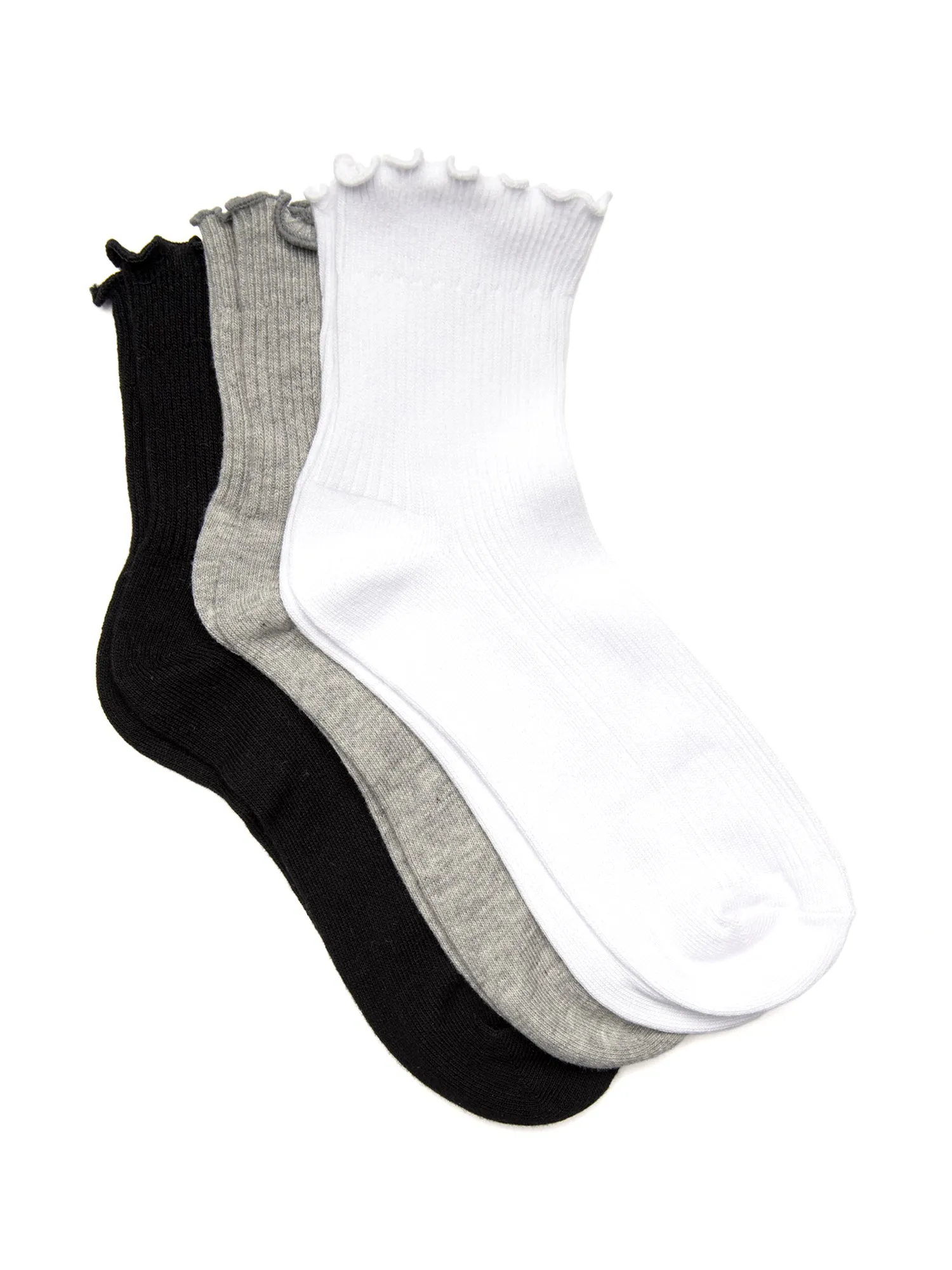3 PACK RUFFLE SOCK - MULTI sold by Harlow