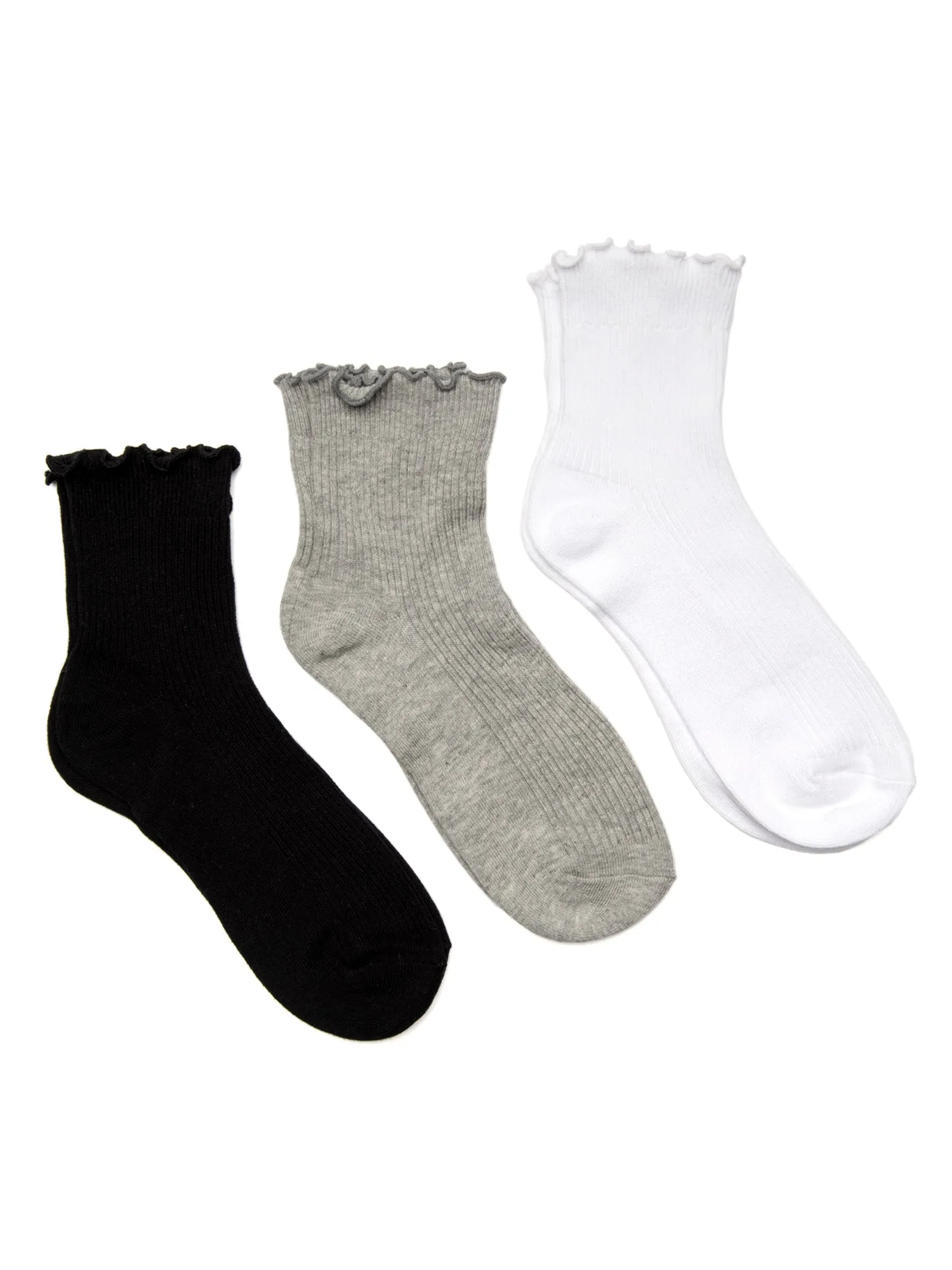 3 PACK RUFFLE SOCK - MULTI sold by Harlow product image thumbnail 2
