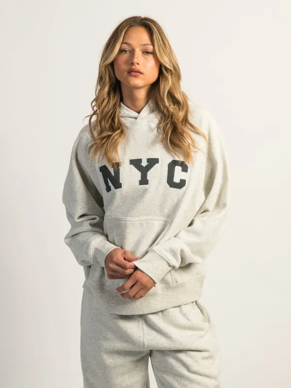 HARLOW CLOUD APPLIQUE HOODIE - CLOUD sold by Harlow