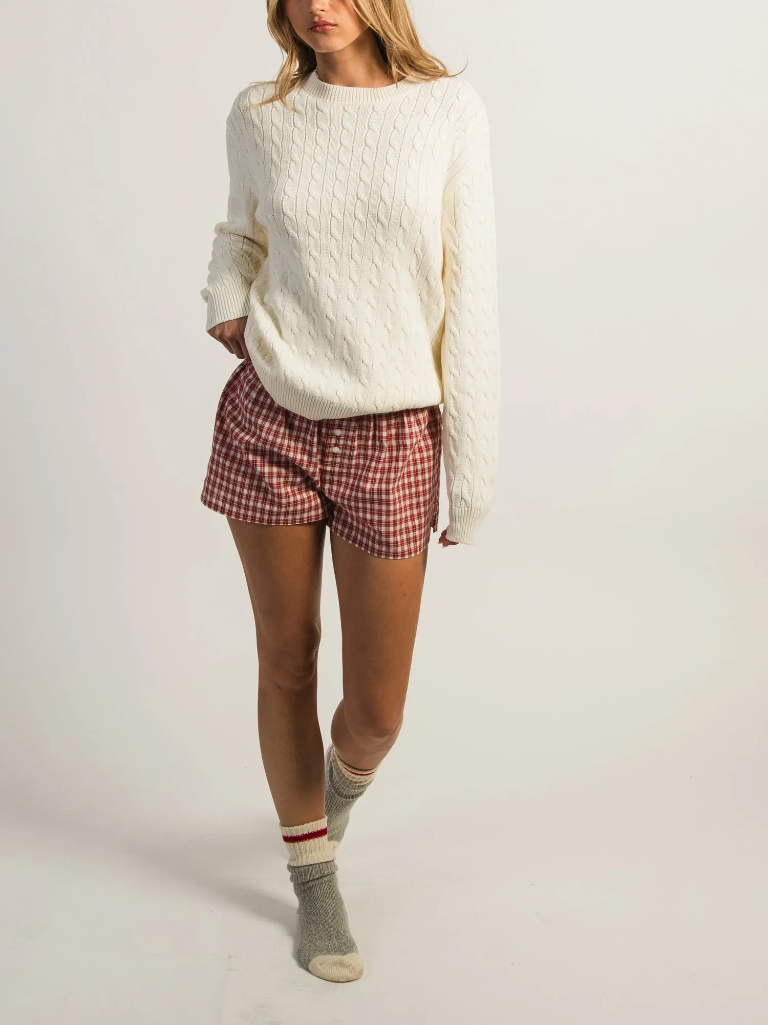 HARLOW TAYLOR BOXER SHORT - WHITE/RED sold by Harlow product image thumbnail 2