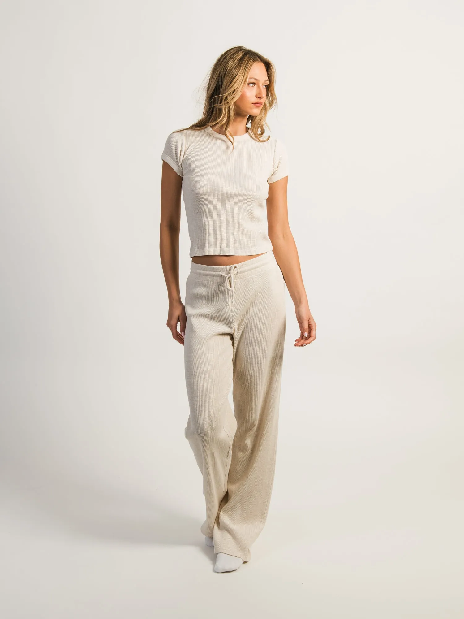 HARLOW WINNIE LOUNGE PANT - MELANGE sold by Harlow product image thumbnail 2