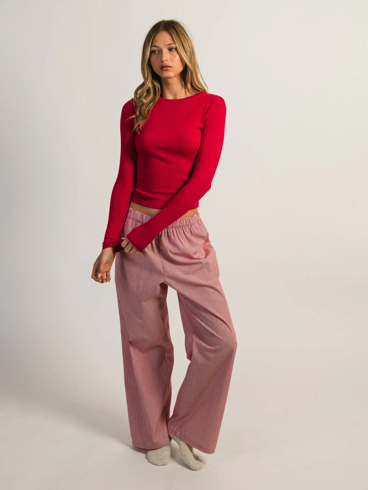 HARLOW TAYLOR PANT - RED sold by Harlow product image thumbnail 2