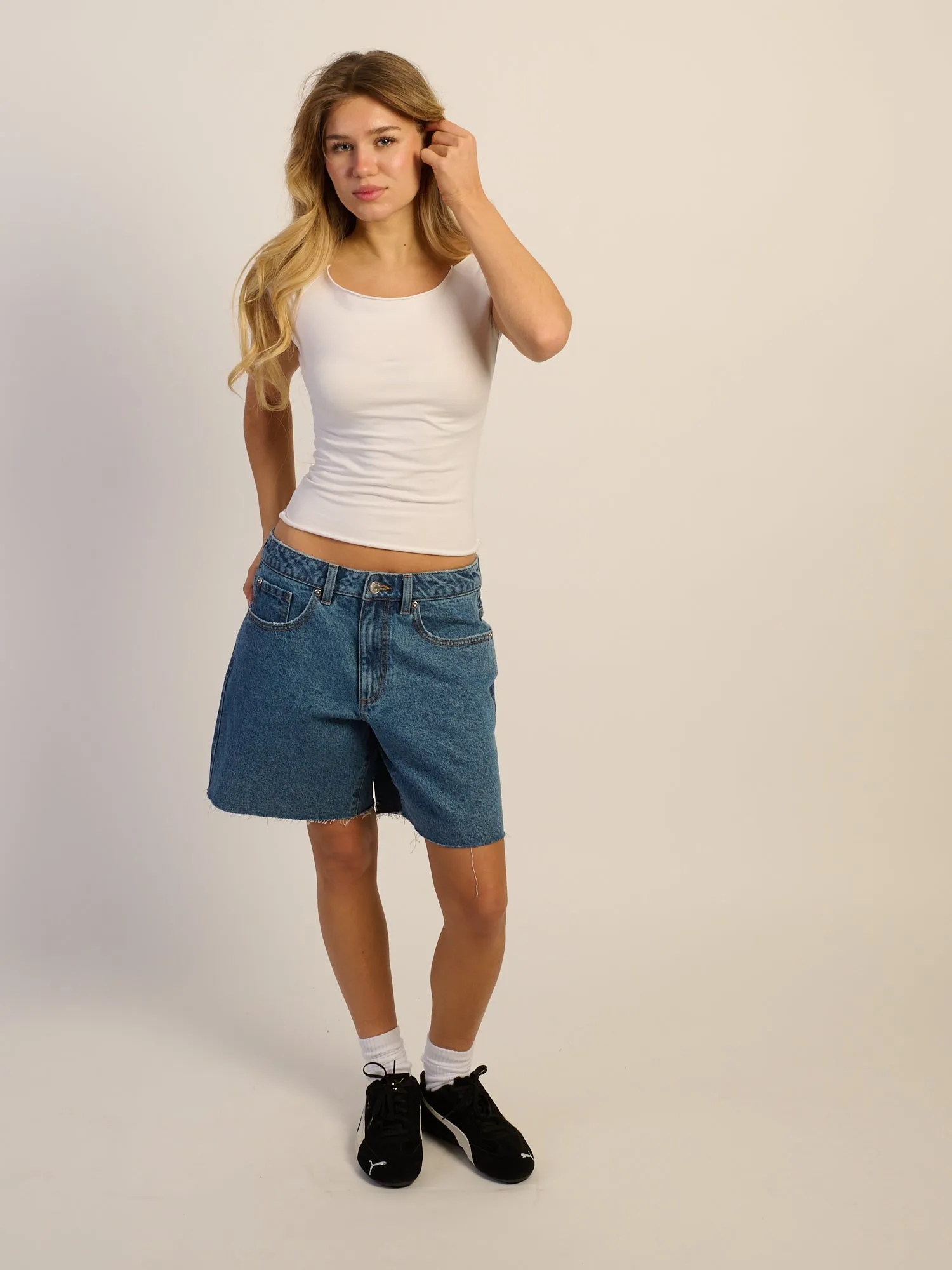 HARLOW CLAIRE TEE - WHITE sold by Harlow product image thumbnail 2