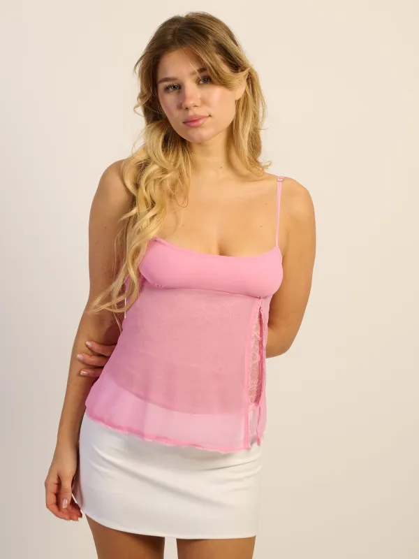 HARLOW KESTRA TANK - CHERRY BLOSSOM sold by Harlow