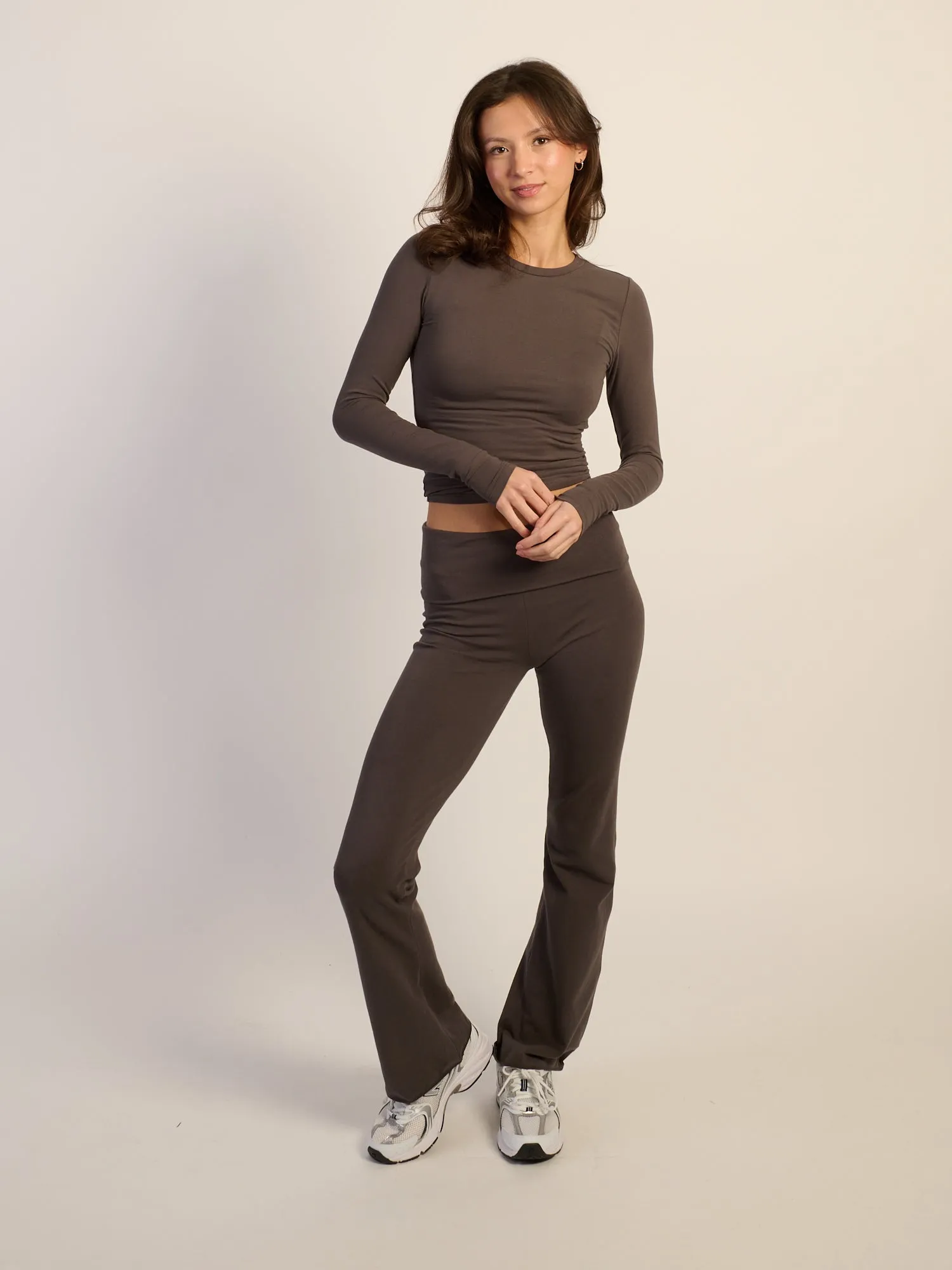 HARLOW GIA LONGSLEEVE - CHARCOAL sold by Harlow product image thumbnail 2